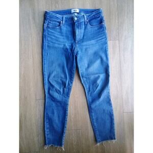 PAIGE Hoxton Crop Skinny Jeans Women’s Size 29 Blue Denim High Rise quiet Luxury
